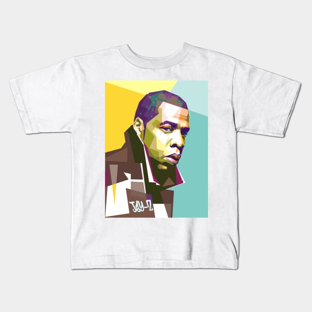 Jay Z Kids T-Shirt by lots of artWork